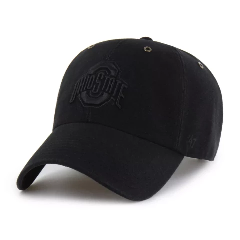 all black 47 brand x carhartt hat on a white background