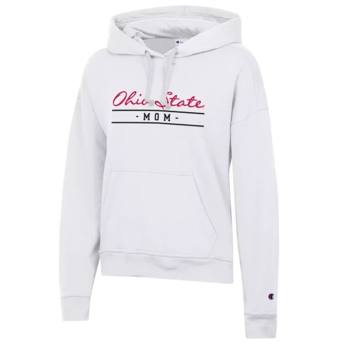 white sweatshirt with 