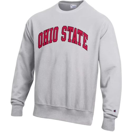 men's classic crewneck with red 