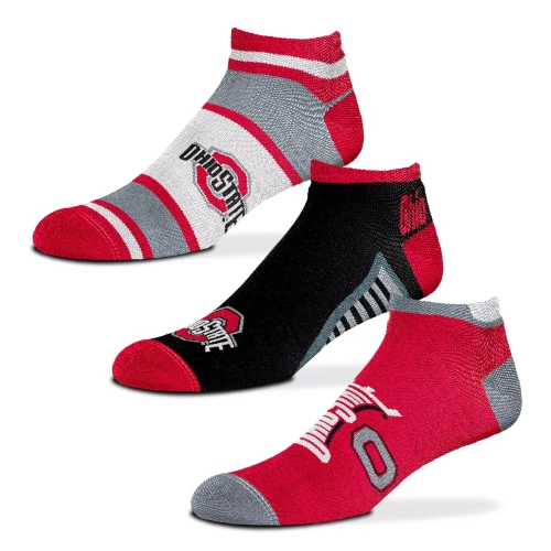 3 pairs of ohio state socks 