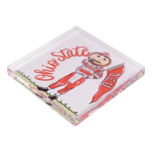 brutus mascot napkin weight