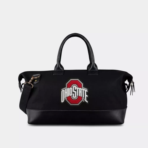black duffle with ohio state logo 