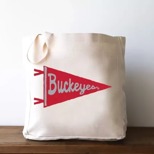 buckeyes pennant tote 
