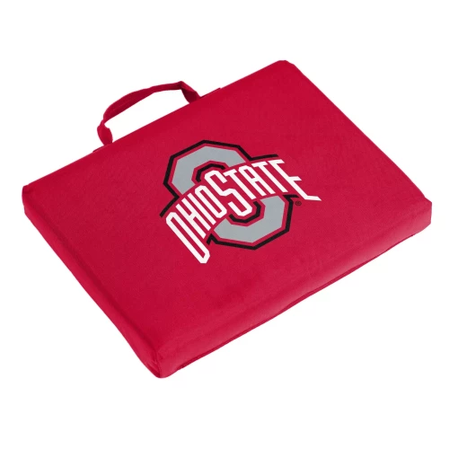 red seat cushion with an ohio state logo