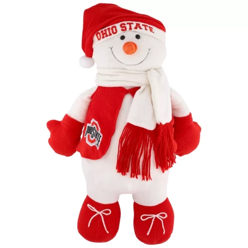 ohio state snowman plushie