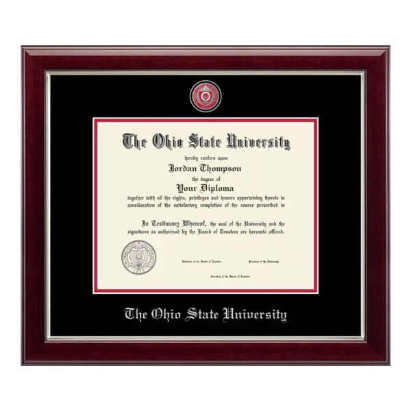 Diploma frame from Church Hill Classics. 