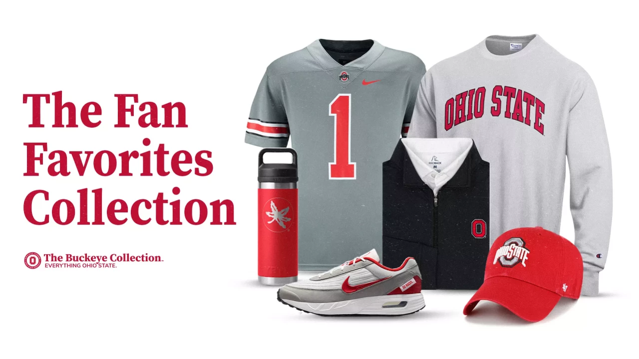 the fan favorites collection graphic features 6 essential gear apparel products ever fan needs 