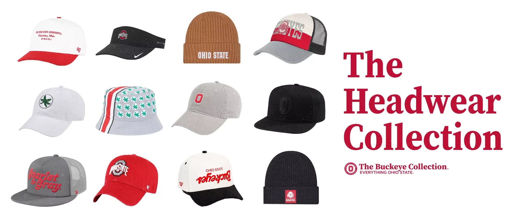 the headwear collection graphic