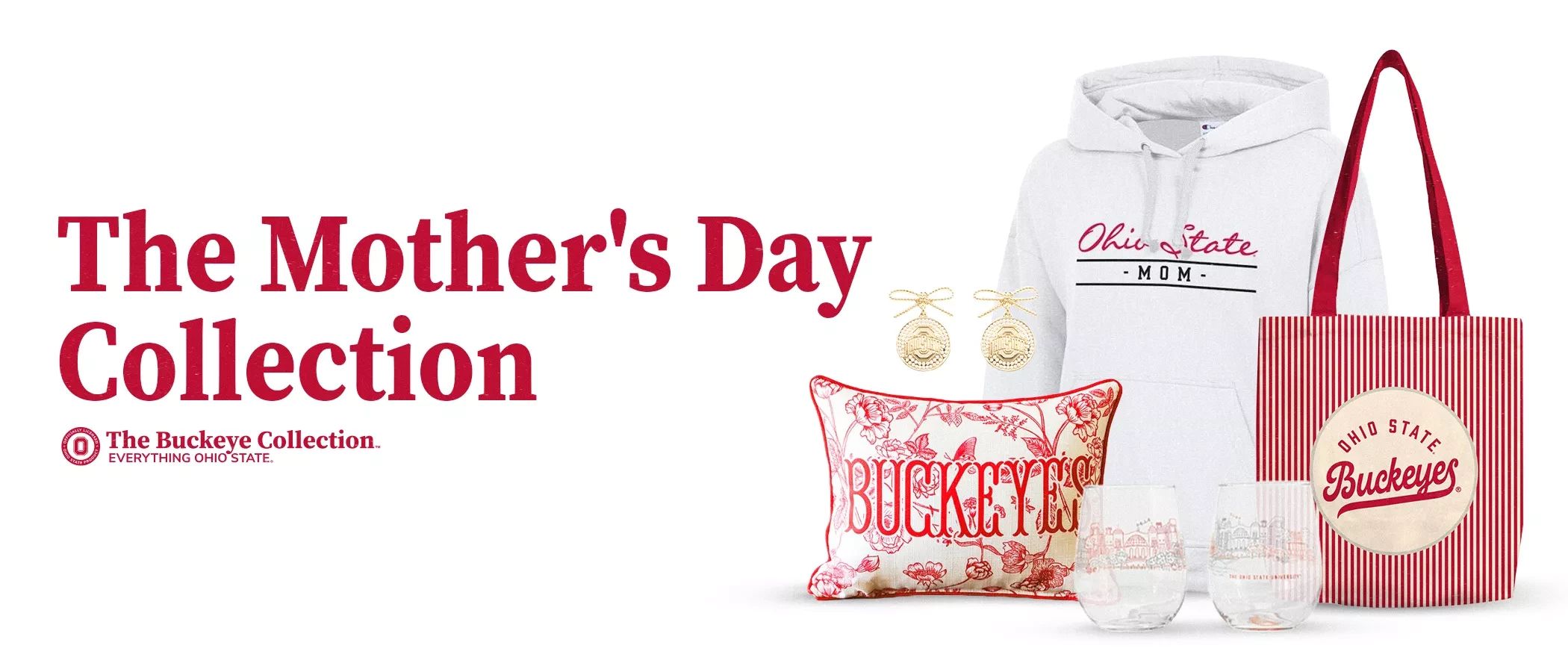 mother's day collection graphic with 5 gifting items 