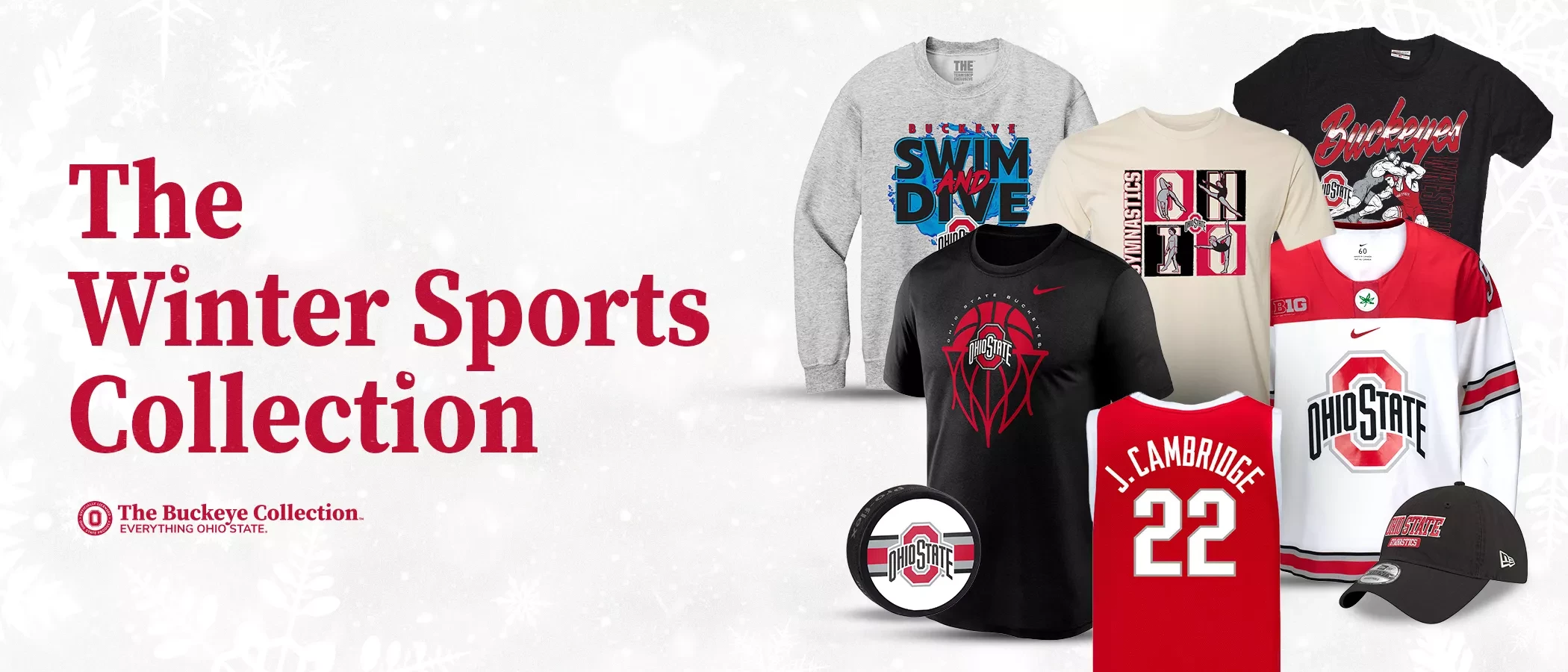 winter sports collection graphic